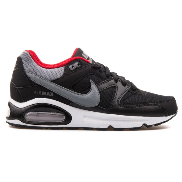 Nike Air Max Command black, grey and red sneaker — Stock Photo, Image