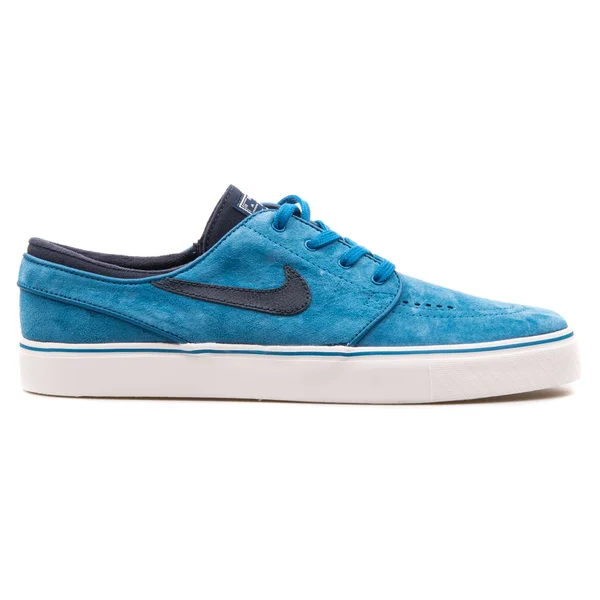 Nike Zoom Stefan Janoski se kék cipő — Stock Fotó