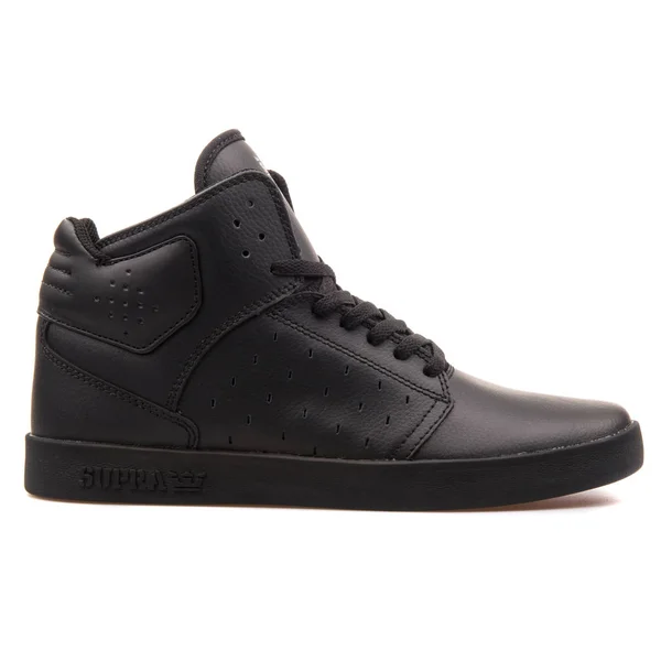 Supra Kids Atom svart sneaker — Stockfoto