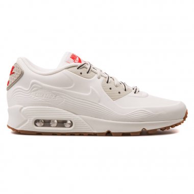 Nike Air Max 90 Vt Qs beyaz ve kırmızı spor ayakkabı