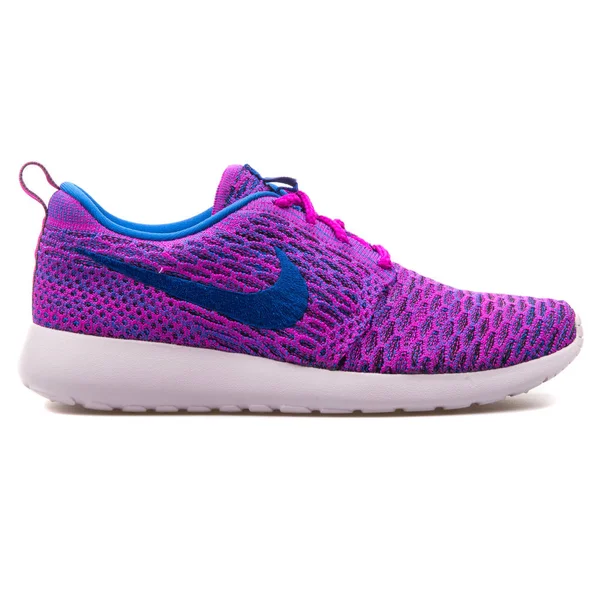 Nike Roshe NM Flyknit SE t nis cinza e preto Fotografia de Stock