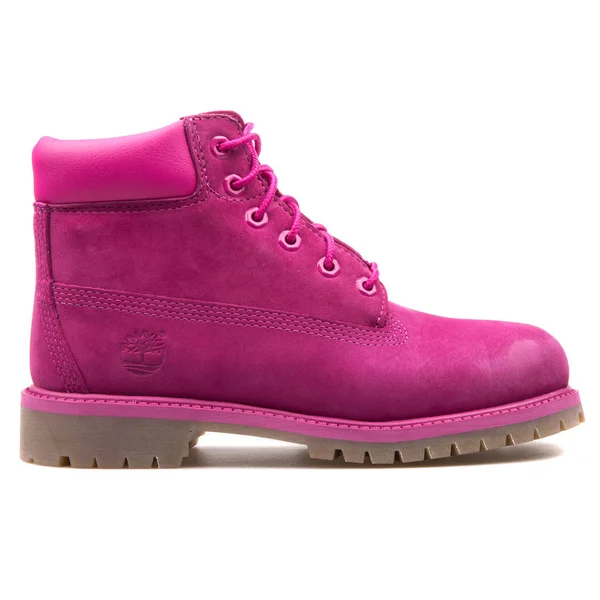 Timberland af 6in hochwertigem rosa Stiefel — Stockfoto