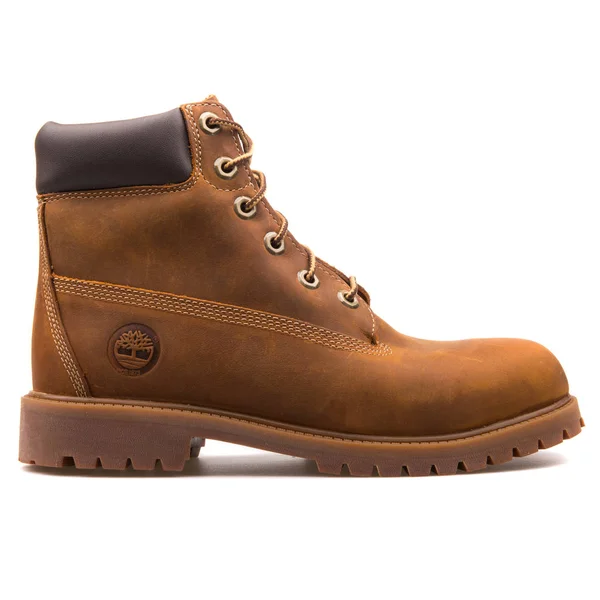 Timberland autentyczne 6in Premium Rust Boot — Zdjęcie stockowe