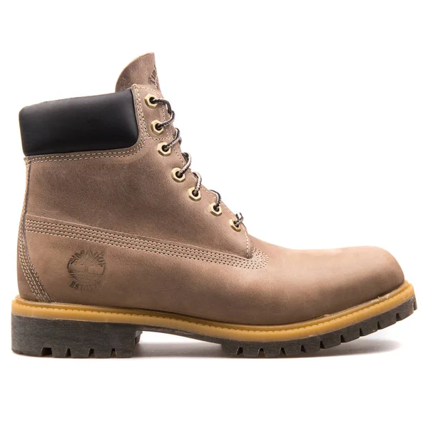 Timberland Af 6in średnio brązowy but — Zdjęcie stockowe