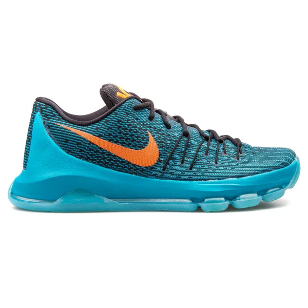 Zapatilla Nike KD 8 azul — Foto de Stock