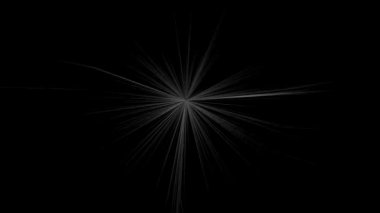 soyut ağ gri çizgileri köpek patileri siyah arkaplan 4K üzerinde hareket ediyor