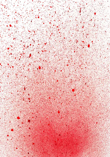 Spray paint splatter red texture. Drip air splash painted illustration. Graffiti wall surface. 