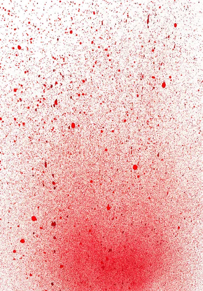 Spray Paint Splatter Red Texture Drip Air Splash Painted Illustration — Stok fotoğraf
