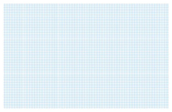 方形宽网格无缝图案蓝色 用于打印的宽网格设计 学校笔记本纸网格艺术在笼子里 技术表矢量 — 图库矢量图片