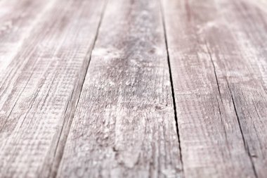 Gri ahşap arka plan. Dokulu ahşap kalaslar. Yatay Pankart - Resim