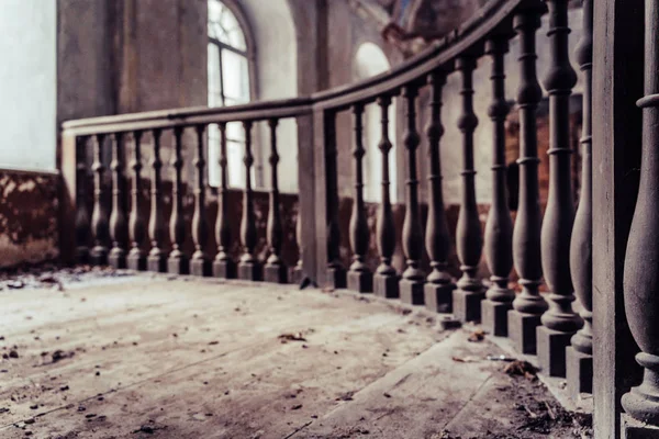 Interior Interior Una Antigua Iglesia Abandonada Letonia Galgauska Luz Que —  Fotos de Stock