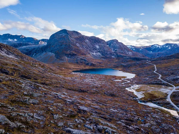 Trollstigen Geiranger Norveç Seyahat Kavramı Uyum Içinde Belgili Tanımlık Geçmiş — Stok fotoğraf