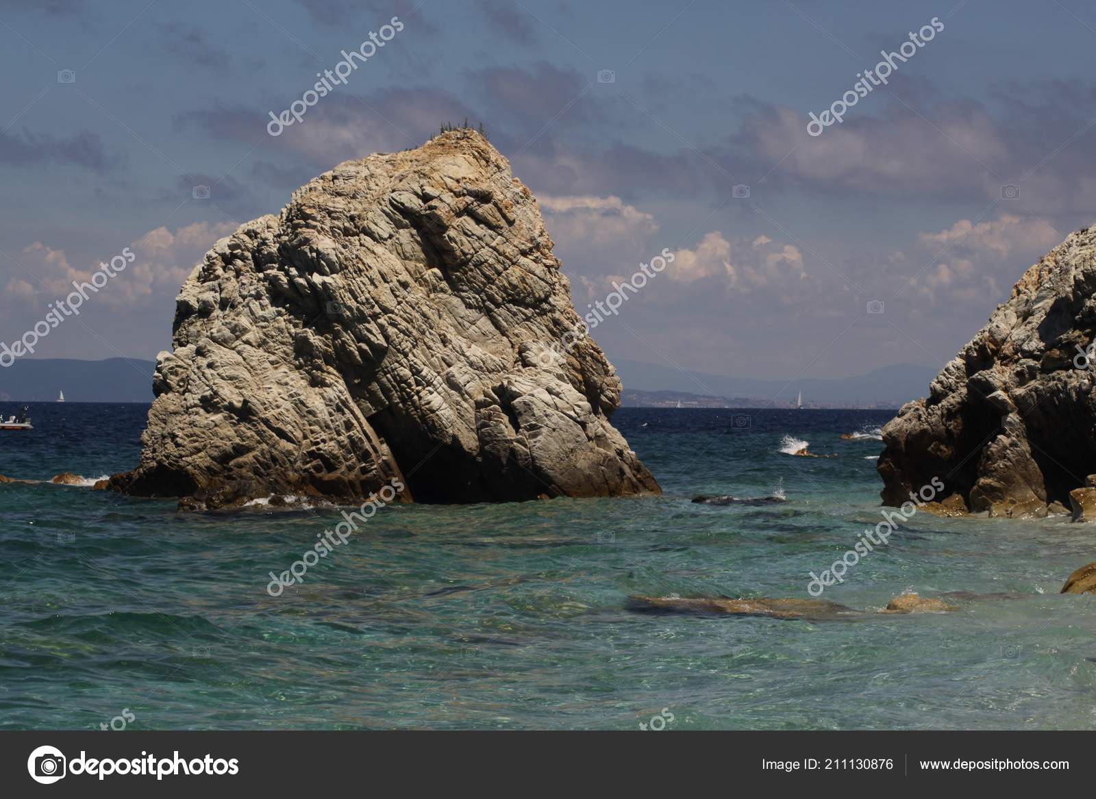 Isola Elba Spiaggia Sansone Stock Photo Astevoligmail