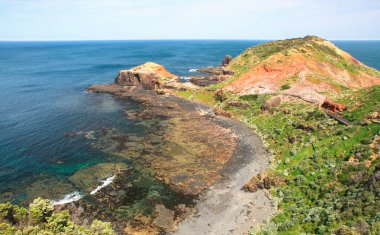 Cape Schank, Mornington Yarımadası, Victoria, Avustralya.