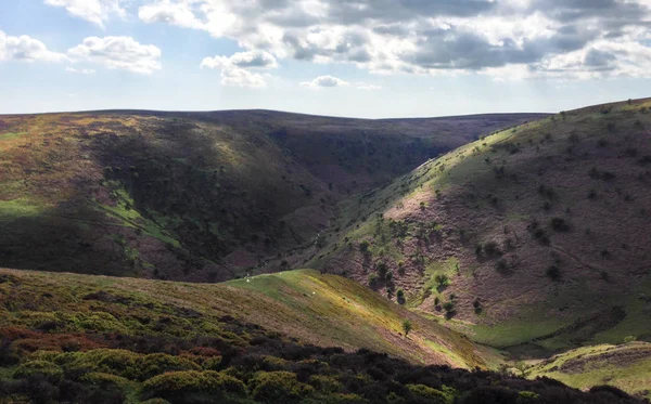 Das lange mynd gebiet von shropshire, england — Stockfoto