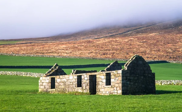Unvollendetes Steinhaus in Nordirland — Stockfoto