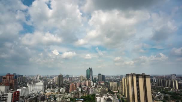 Foshan City Chancheng Dzielnicy Cityscpae Timelapse — Wideo stockowe