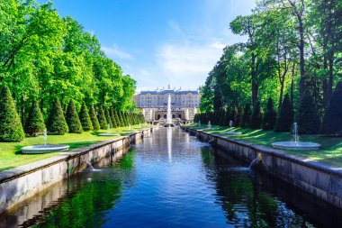 çeşmeler ve Mimarlık Peterhof, Rusya Federasyonu