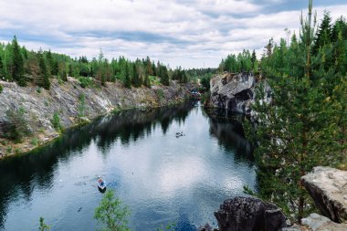 Karelya mermer ocağı doğası