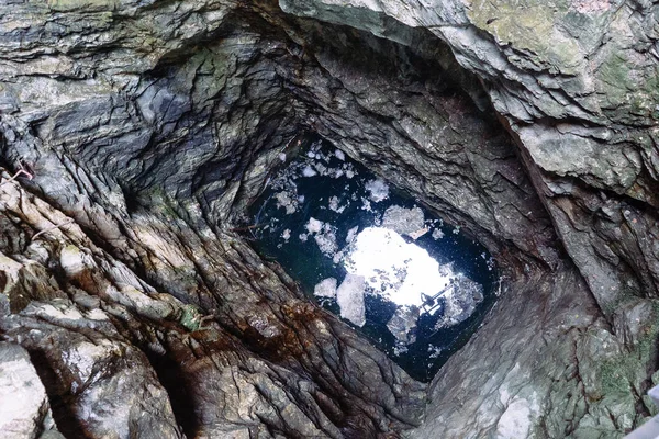 Karelya Cumhuriyeti Mermer Mağarada — Stok fotoğraf