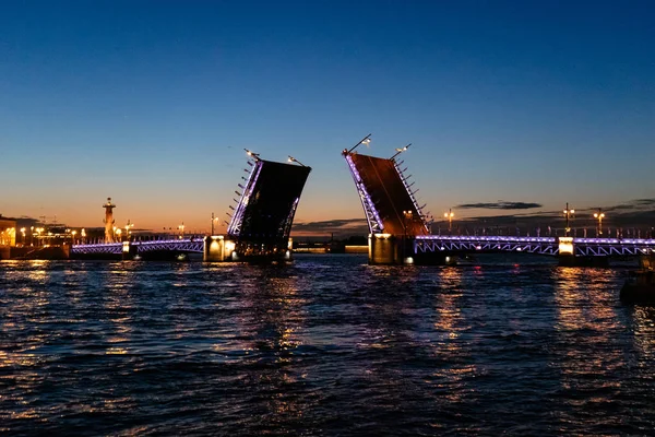 Padací Most Petrohradu — Stock fotografie