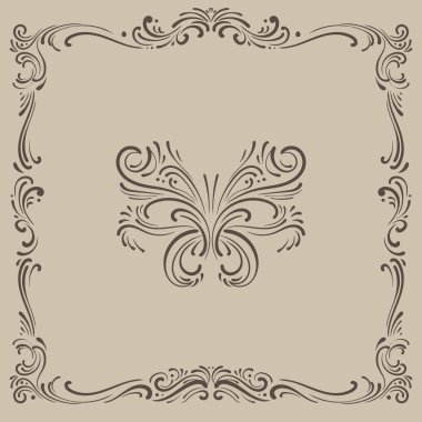 Tracery süs vintage desen. Vektör. Arka plan. Soyut.