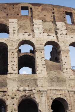 Roma Kolezyum tarihi anıt şehir amblemi