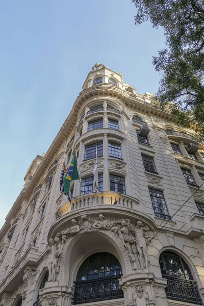 Ancient building of Court of Justice of the Sao Paulo state