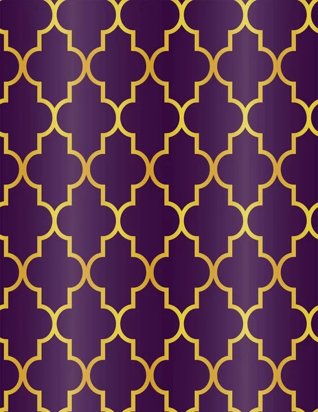 Klasik arabesk sorunsuz vektör desen. Altın zarif dekoratif doku. Wallpapper, kapak arka plan