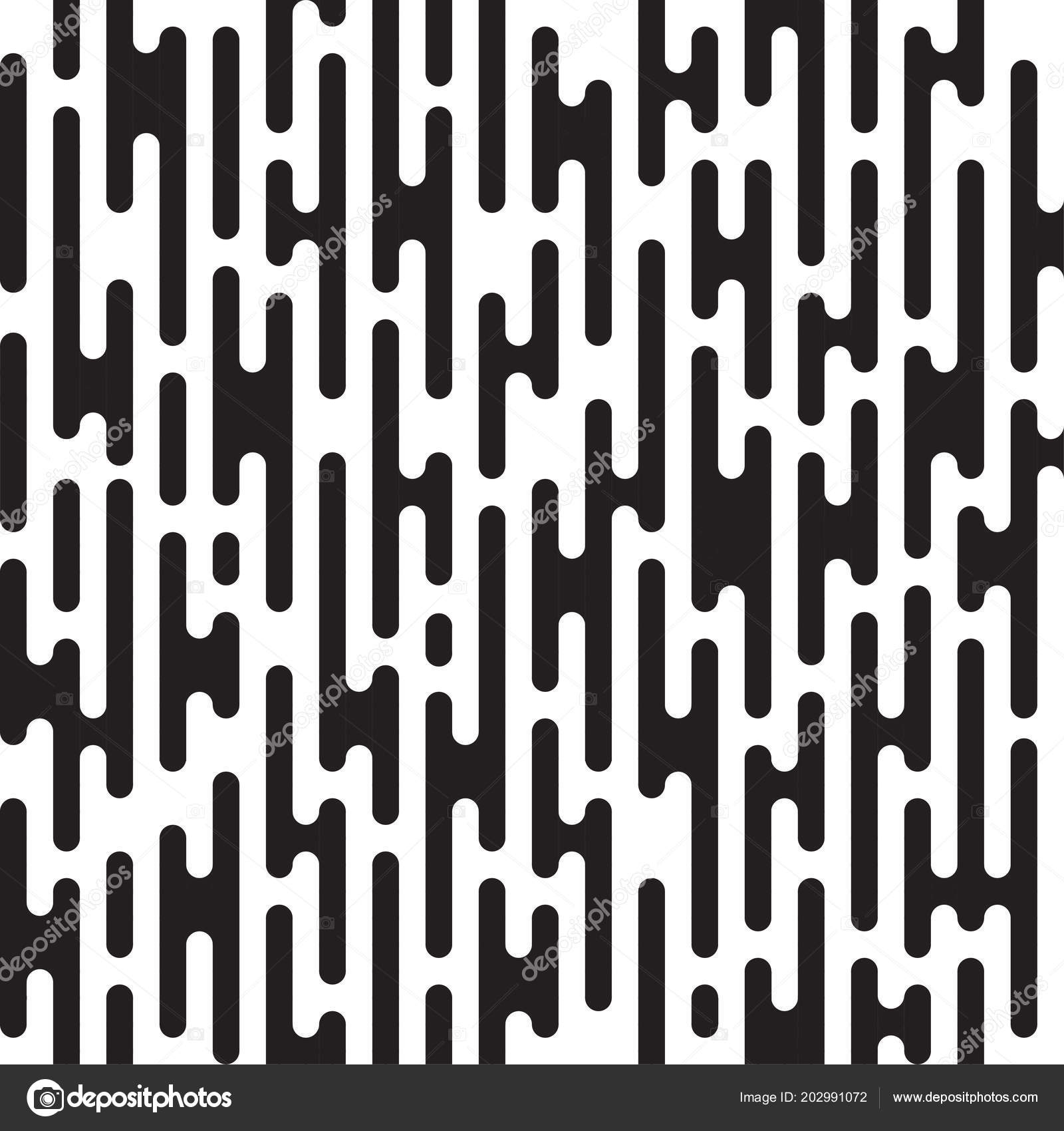 Rounded Lines Vertical Transition Texture Seamless Vector Pattern Stock ...