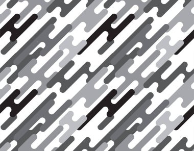 Örtüşen çapraz çizgiler yuvarlanır. Sorunsuz vektör desen