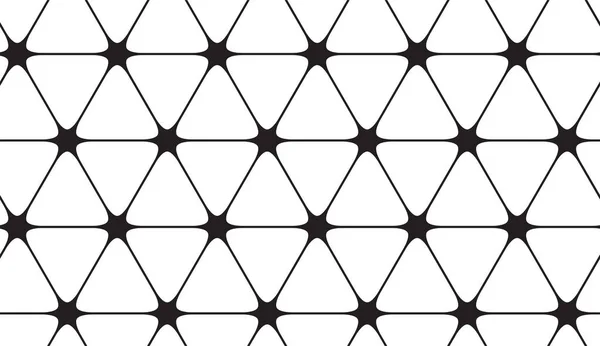 Смотот Hexagon Junction Samless Vector Pattern — стоковий вектор