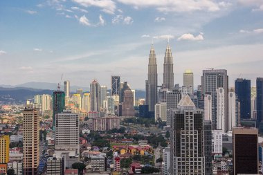 Modern mimari Kuala Lumpur. Otelden görüntülemek 