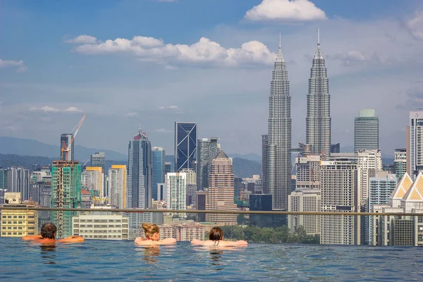 Modern Architecture Kuala Lumpur View Hotel — Stock Photo, Image