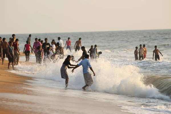 insanlarla güzel tropikal tatil görünümü