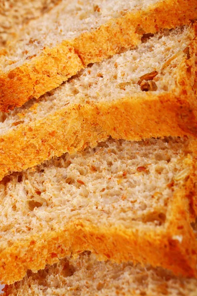 Bananenbrot Auf Weißem Tisch — Stockfoto