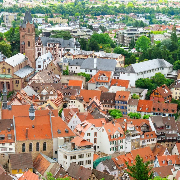 Beautiful Panorama Old Town Mannheim Germany View — Stock Photo, Image