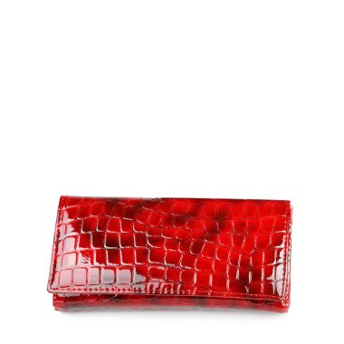 Beyaz arka planda izole edilmiş çanta. Ecoskin ürünleri. Boş alan