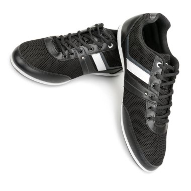 Spor spor ayakkabı beyaz arka plan üzerinde izole.