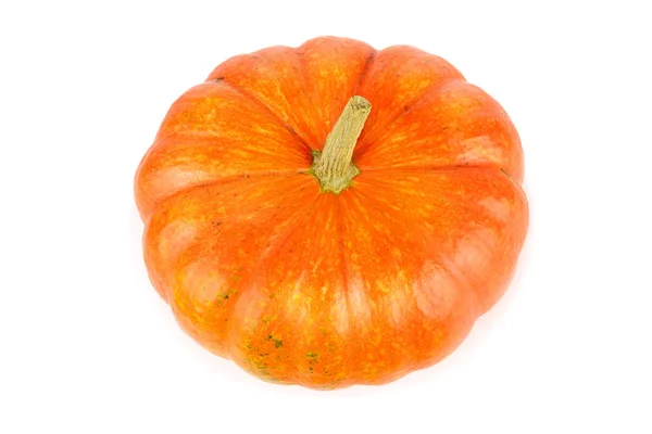 Pumpkin isolated on white background. Healthy food. Top view. — Stock Photo, Image