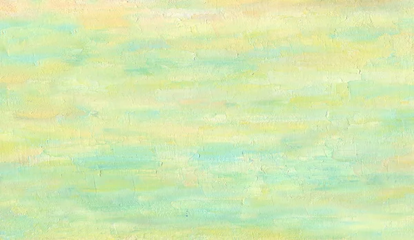 Soluk sarı ve turuncu arka plan. Tek tip doku. Deniz kumlu plaj. Yağlıboya resim.