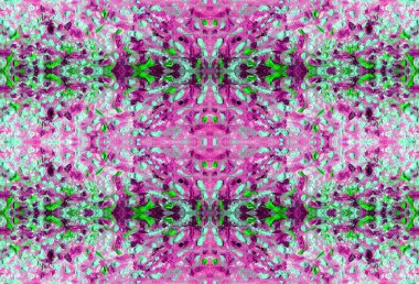 Soyut rengarenk ve renkli desen. Muhteşem çiçek ve bitki. Yağlı boya kabartma dokusu. Sihirli bir atmosfer. Tuval üzerine yağlıboya. Resmin yatay yönlendirme.