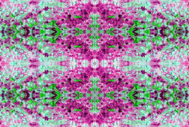 Soyut rengarenk ve renkli desen. Muhteşem çiçek ve bitki. Yağlı boya kabartma dokusu. Sihirli bir atmosfer. Tuval üzerine yağlıboya. Resmin yatay yönlendirme.