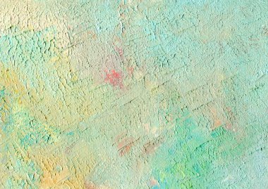 Tuval üzerine yağlıboya. Abctract parlak arka plan ilginç kabartmalı dokusuna yağlı boya ile.