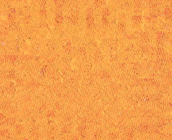 Olajfestmény Vászon Digitális Technológia Tiszta Narancssárga Háttérrel Érdekes Textúra Ecset — Stock Fotó