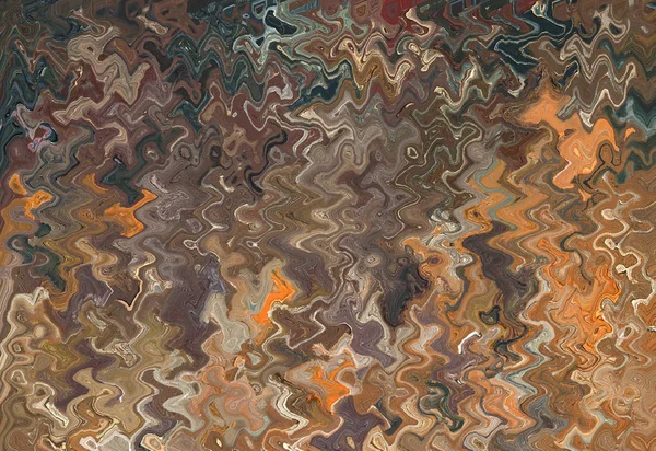 Yağlıboya resim ve dijital teknolojileri. Arka plan ve dalgalar ve dalgaların su yüzeyi veya diğer şeffaf sıvı renkli doku soyut.