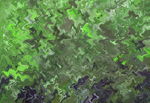 Oil painting and digital technologies. Abstract background and texture of waves and ripples on the water surface or other colored transparent liquid.