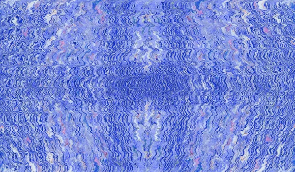 Abstraktní Vzor Vlny Vlnky Olejomalba Plátně Digitální Technologie Téma Deště — Stock fotografie