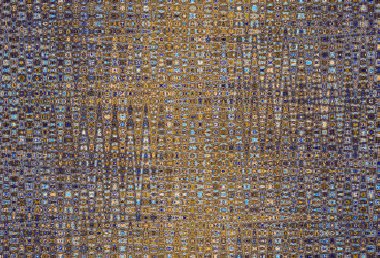 Soyut renkli desen benzersiz doku ile. Su ve sıvı teması. Fantezi dalgalar, kabarcıklar ve dalgalanma. Atmosfer büyü ve hareket. Yağlı boya tuval ve dijital teknoloji.