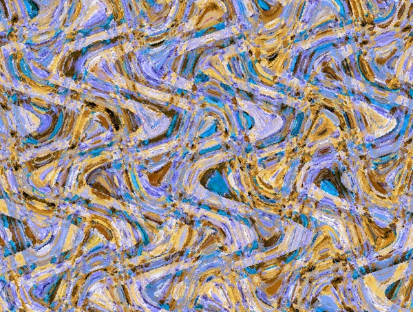 Abstract Πολύχρωμο Μοτίβο Μοναδική Υφή Νερό Και Υγρό Θέμα Φαντασία — Φωτογραφία Αρχείου